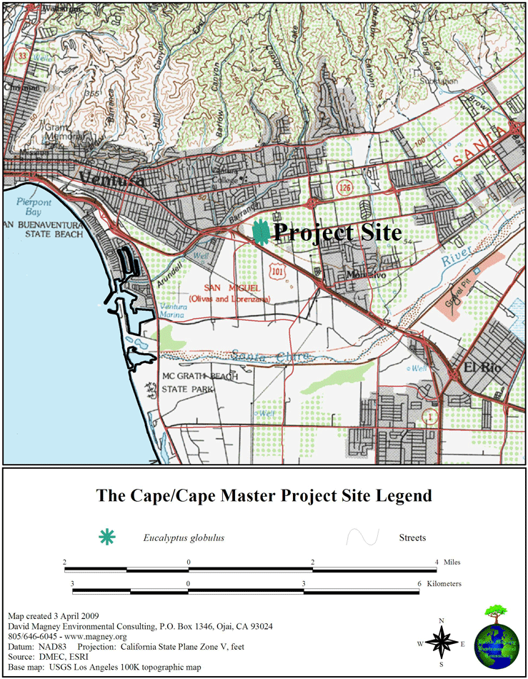 RPM Services - General Project Site Location Map